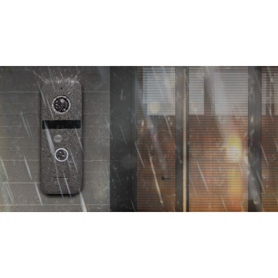 Комплект видеодомофона Neolight Kappa HD KIT graphite (NeoLight NeoKit FHD)