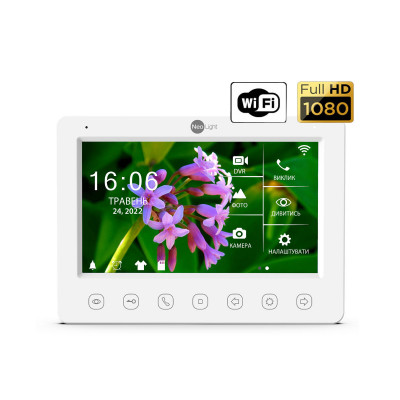 Цветной видеодомофон NeoLight Kappa+ HD WF