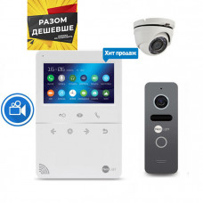 Комплект видеодомофона Neolight Tetta+ / Neolight Solo / и камера 