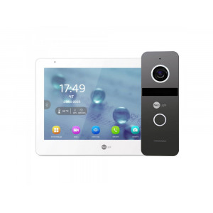 Комплект Neolight MEZZO Hybrid HD KIT Graphite: гибридный видеодомофон 10.1" с Wi-Fi и 2 Мп видеопанель