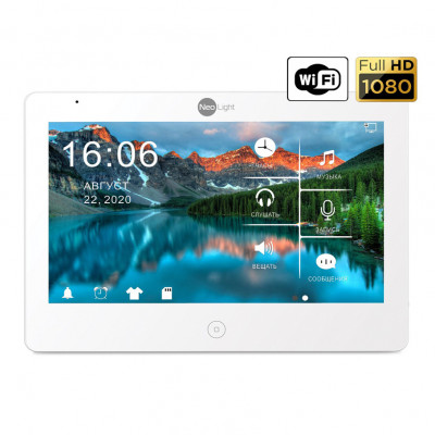 Комплект відеодомофону Neolight Mezzo HD WF та Neolight Solo FHD (Graphite/Silver)