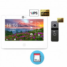 Комплект видеодомофона NeoLight NeoKIT HD PRO Graphite