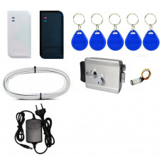 Комплект контроля доступа считыватель - электромеханический замок