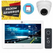 Комплект видеодомофона Neolight Mezzo HD и Neolight Prime FHD и камера 2Мп