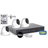 Комплект видеонаблюдения BALTER KIT 5MP 3Dome