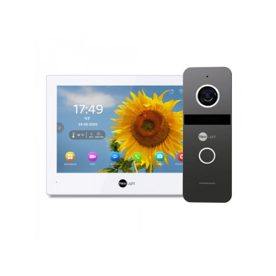 Комплект відеодомофону NeoLight ALPHA Hybrid HD KIT Graphite