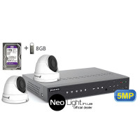 Комплект видеонаблюдения BALTER KIT 5MP 2Dome