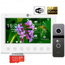 Комплект видеодомофона с Wi-Fi NeoLight NeoKit HD WF (graphite,silver)