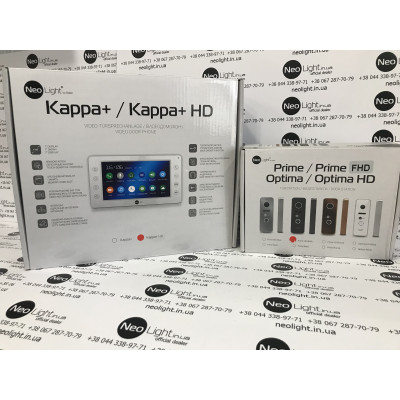 Комплект видеодомофона NeoLight Kappa+ HD и NeoLight Prime FHD