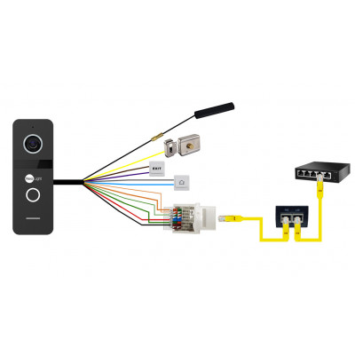IP Видеопанель NeoLight Solo IPW