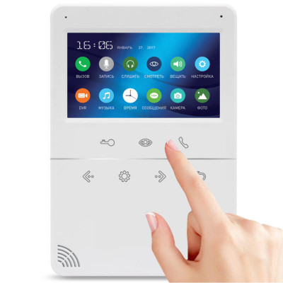 Комплект видеодомофона NeoLight Tetta+ / NeoLight Solo Graphite