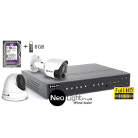 Комплект відеоспостереження BALTER KIT 2MP 1Dome 1Bullet