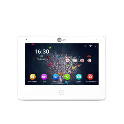 Кольоровий відеодомофон NeoLight Alpha IPW white