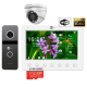 Комплект видеодомофона с Wi-Fi NeoLight NeoKit HD WF (graphite,silver) + камера