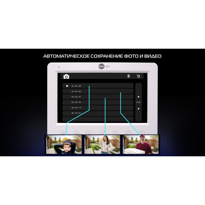 Цветной видеодомофон NeoLight Kappa+ HD