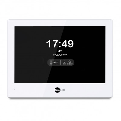  Комплект видеодомофона NeoLight ALPHA Hybrid HD KIT Graphite + 2Мп камера