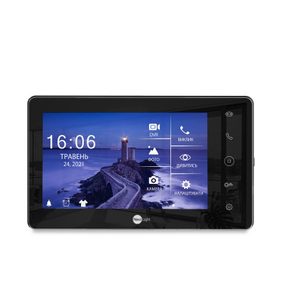 Цветной видеодомофон NeoLight Sigma+ HD Black