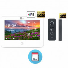 Комплект видеодомофона NeoLight NeoKIT HD PRO Black